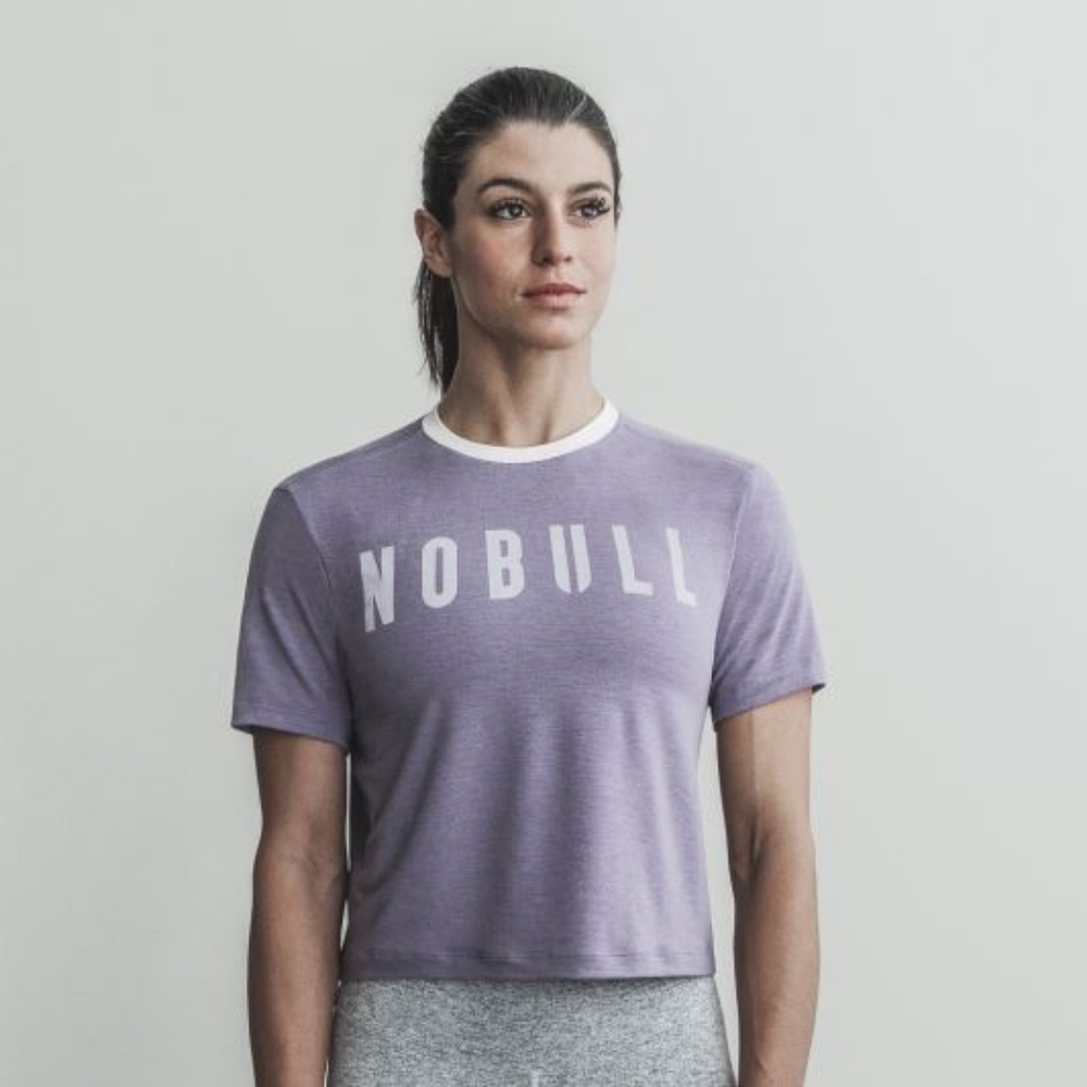 ISO XS Nobull boxy tee purple